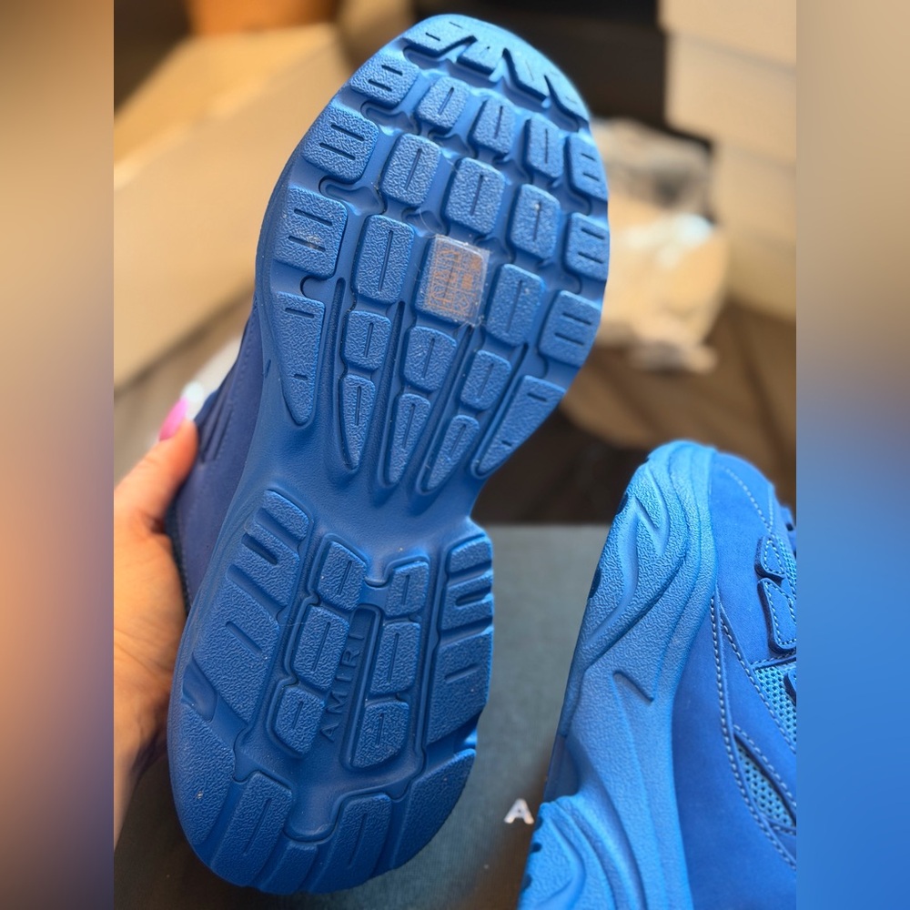 AMIRI Royal blue BRAND NEW!! Bone Runner sneaker - Picture 4 of 13